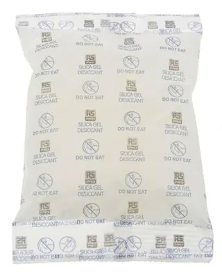 RS PRO Gel de sílice, 100 g, paquete de 50 unidades