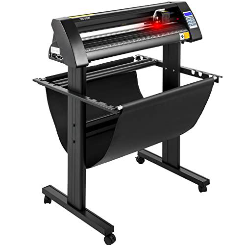 VEVOR Plotter de Corte Posicionamiento Semiautomático 720 mm Impresora Cortador de Vinilo 19,7 kg Plotter de Corte de Vinilo CA 85-264V Vinilo Cortador Letrero Signcut Impresora Vinilo Ojo Óptico