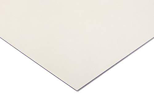 Placa de plástico incolora, 1250 x 610 x 2 mm, paquete de 2 unidades