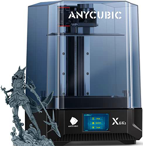 ANYCUBIC Photon Mono X 6Ks Impresora 3D de Resina, Pantalla Monocroma LCD 6K de 9.1 pulgadas