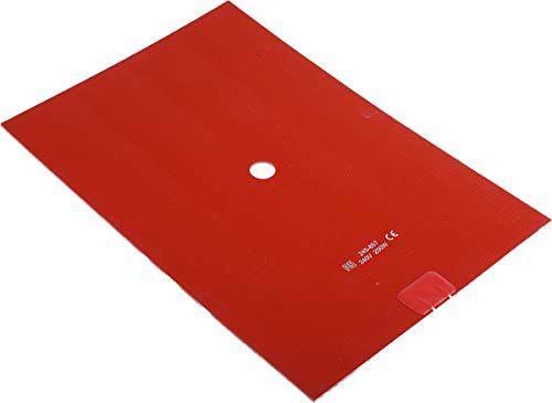 Alfombrilla de silicona de 200 W, 200 x 300 mm, 240 V CA.
